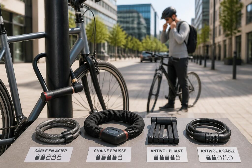 Bien choisir son antivol de vélo : niveaux de sécurité et bons réflexes