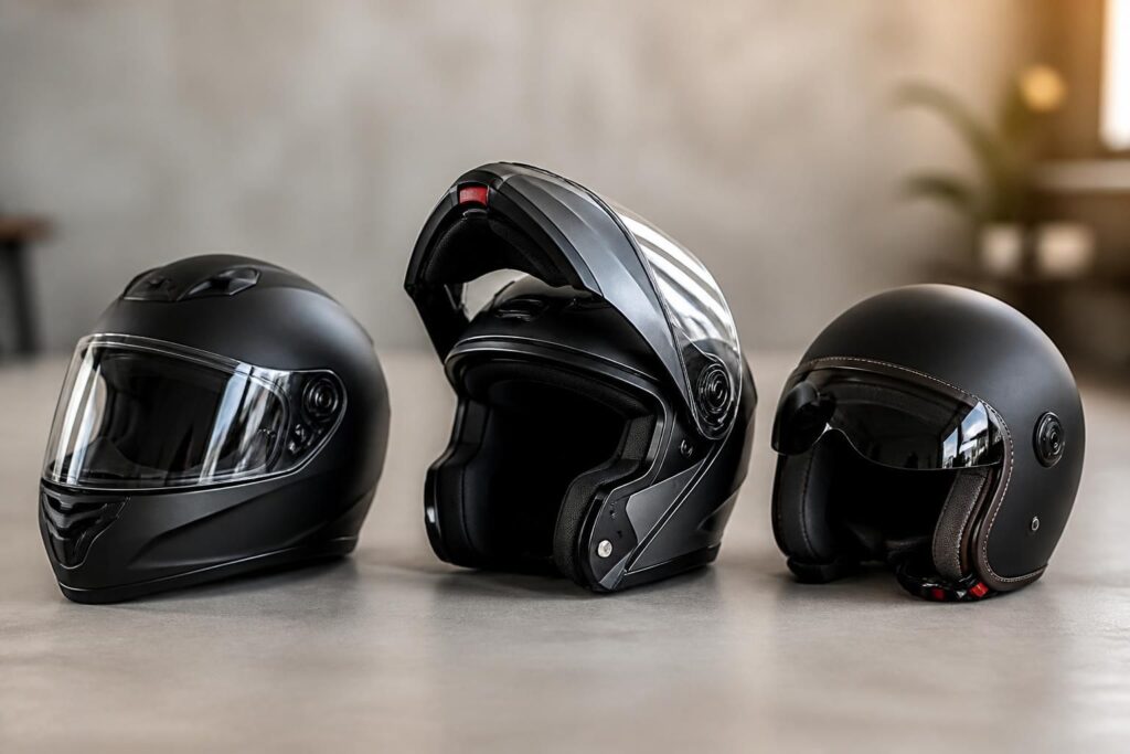 Choisir son premier casque moto : intégral, modulable ou jet ?