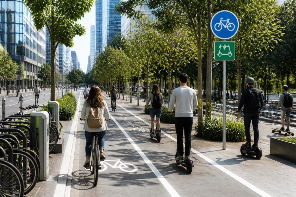 découvrez comment adopter la mobilité douce en ville grâce au vélo, à la trottinette et d'autres alternatives écologiques pour des déplacements pratiques et respectueux de l'environnement.