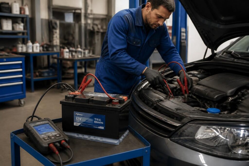 découvrez comment diagnostiquer une batterie de voiture à plat, les astuces pour démarrer votre véhicule et les conseils pour un remplacement efficace.