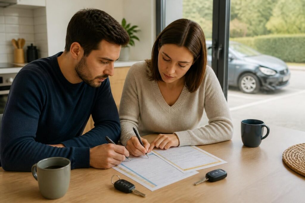 Constat amiable : bien le remplir pour ne pas être lésé