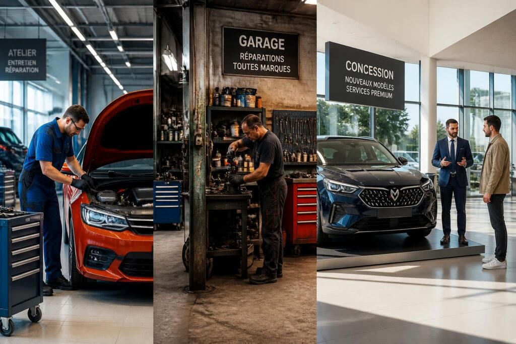 Faire son entretien : centre auto, garage indépendant ou concession