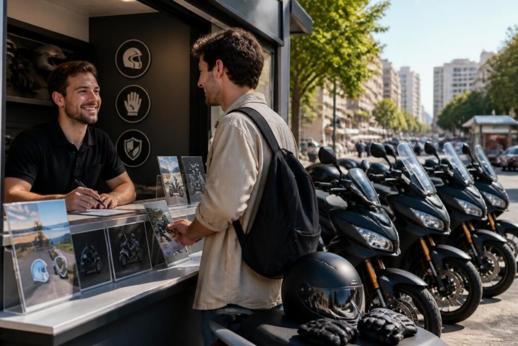 Louer une moto ou un scooter : formules, assurance et précautions