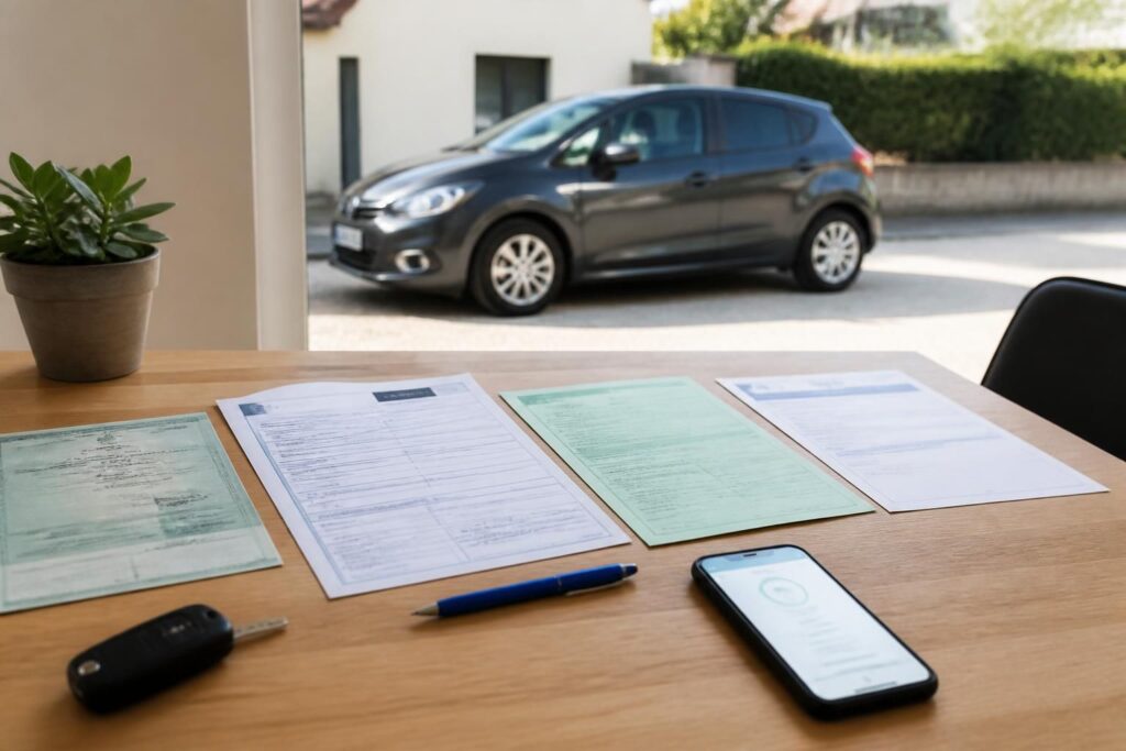 découvrez la checklist complète des papiers indispensables pour un achat auto entre particuliers et facilitez vos démarches en toute sécurité.