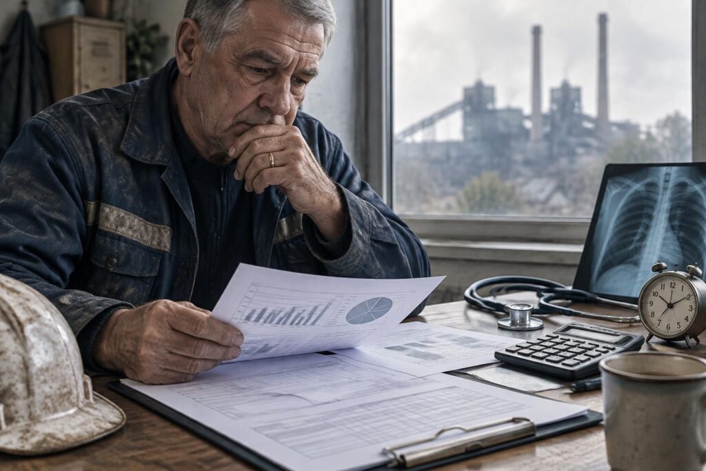 découvrez les tableaux des maladies professionnelles liées à l’amiante, les démarches d’indemnisation et vos droits à la retraite : conditions et recours.