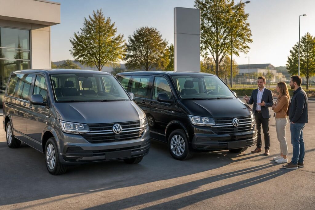 Volkswagen Transporter occasion : comment choisir entre 5 et 7 places au meilleur prix ?