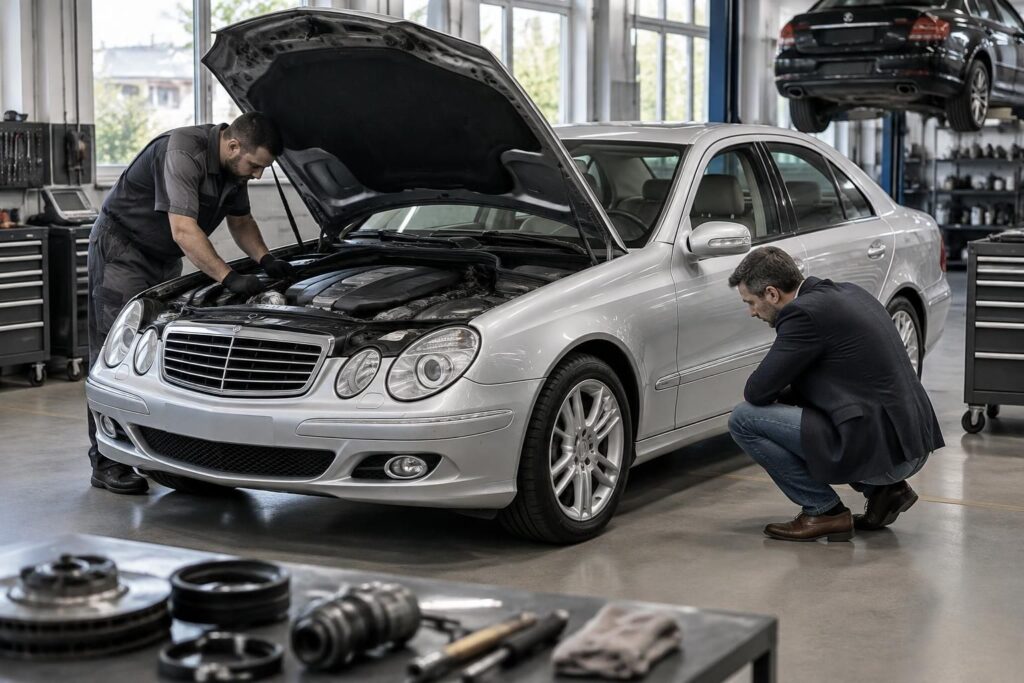 Mercedes E W211 : caractéristiques, entretien et conseils d’achat