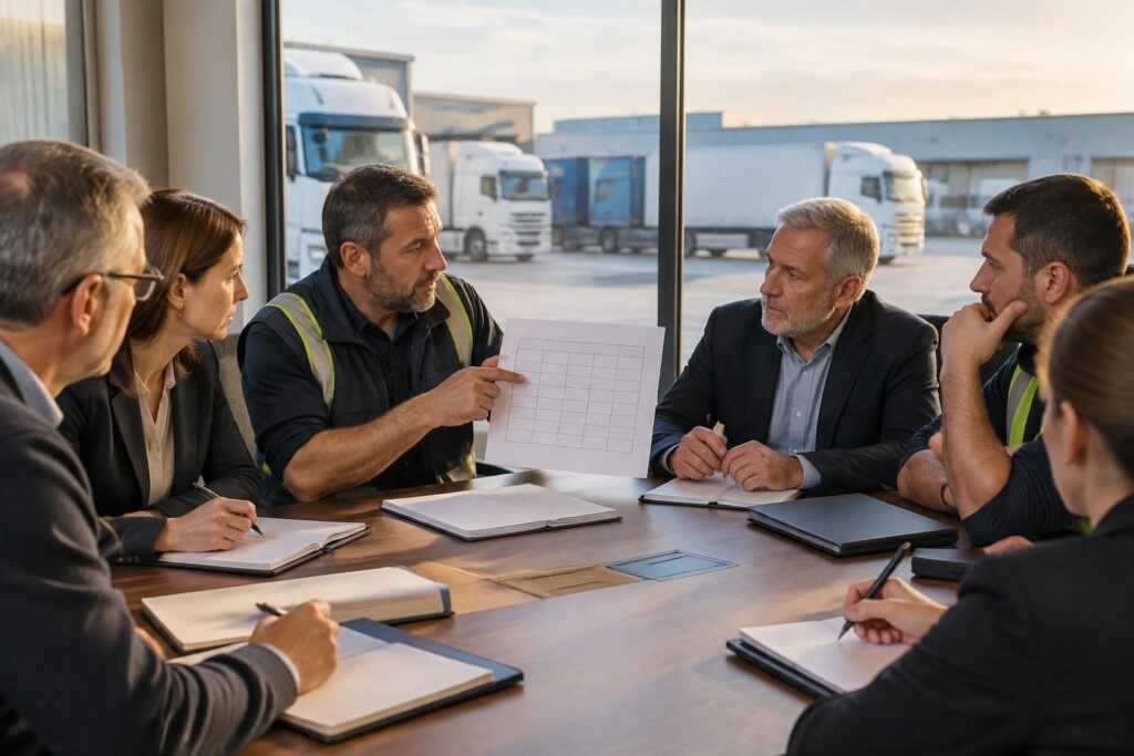 NAO transport routier 2025 : grille des salaires et négociations CFDT