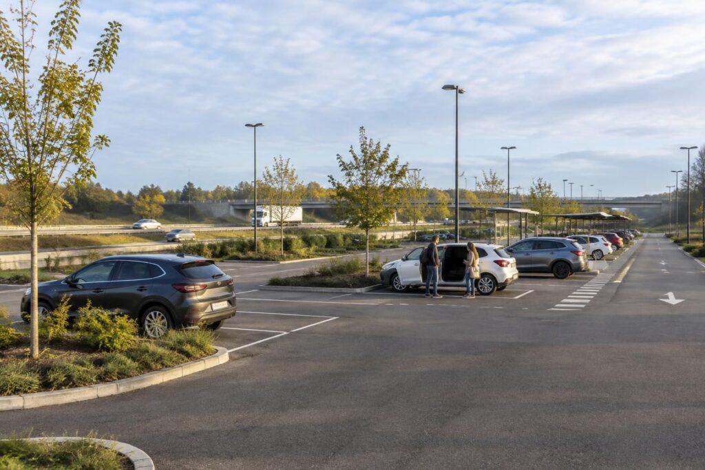 Parking de covoiturage Vinci Autoroutes à La Chapelle Saint Mesmin : accès et infos pratiques